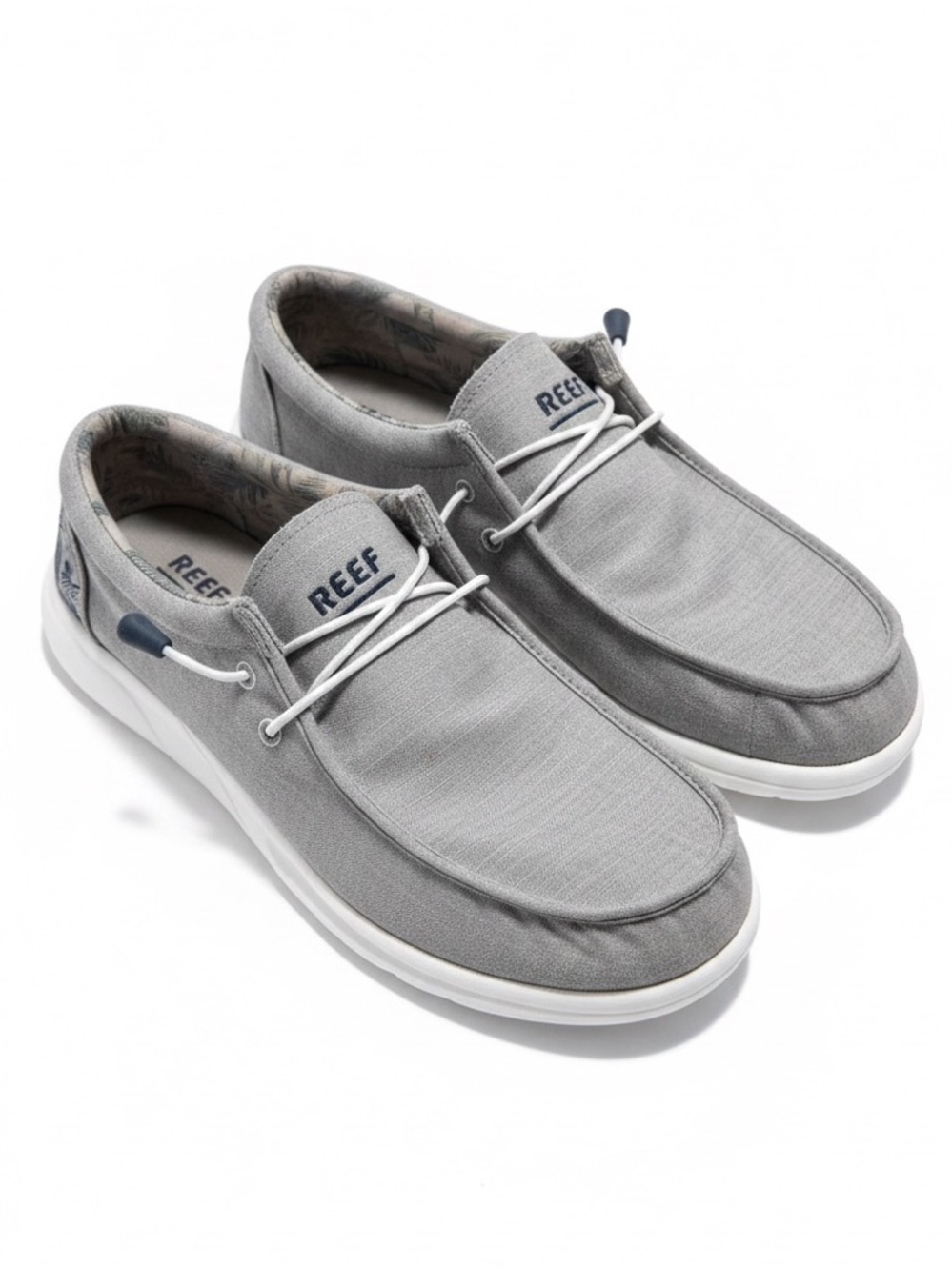Reef Cushion Coast TX Slip On Shoes Gray Casual Comfort Size 11